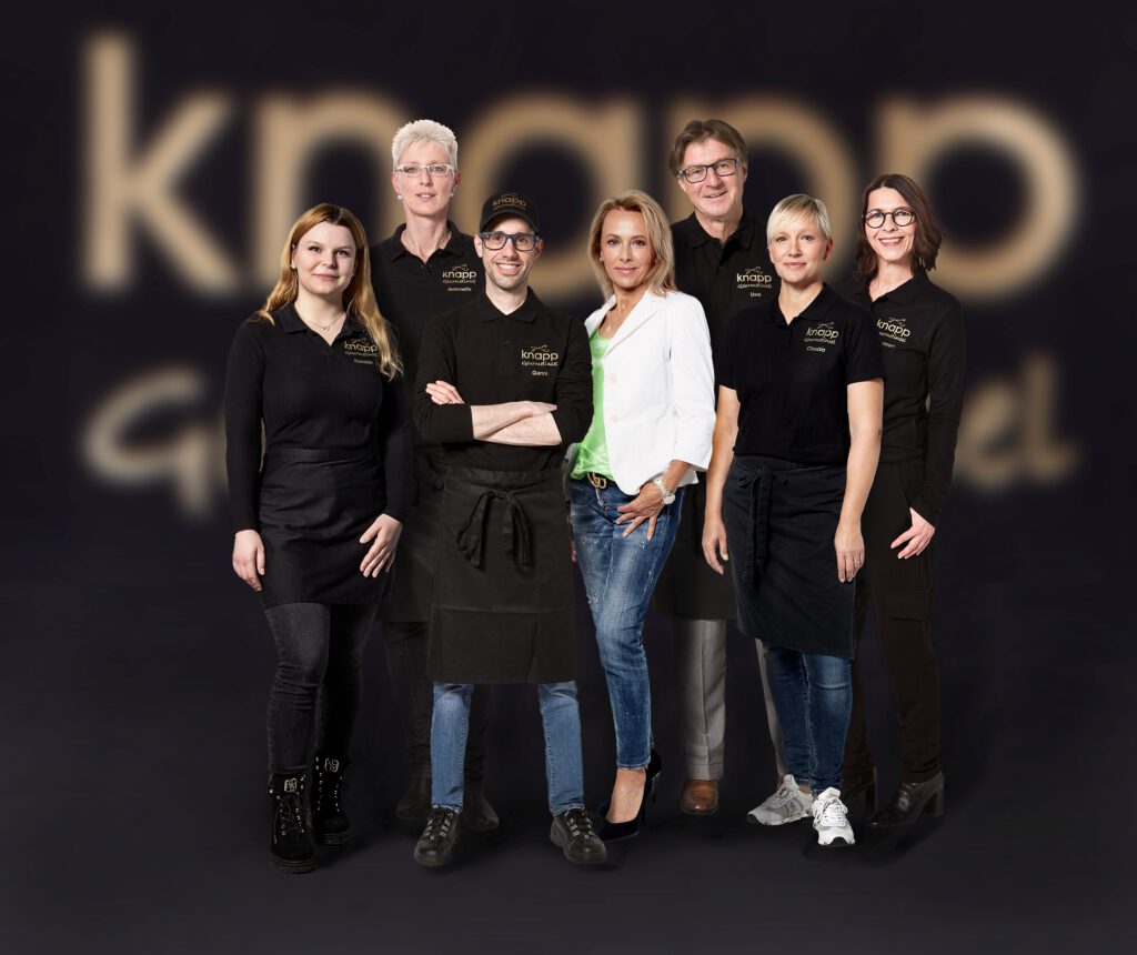 Gruppenfoto Mitarbeiter Gourmetinsel