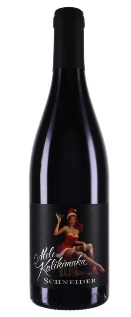 Flasche Rotwein, Portrait