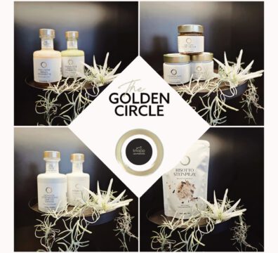 4er Collage Produkte von "The Golden Circle"