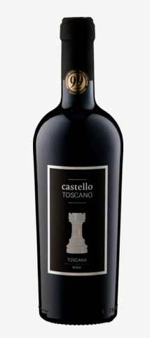 Flasche Rotwein Rosso Toscana